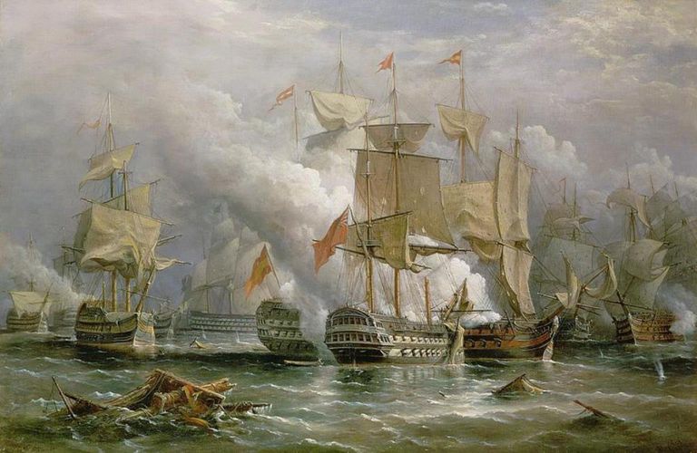 I was going to start this later, but we'll go with some semi accurate timings...The Battle of Cape St Vincent - 14th February 1797Thread.