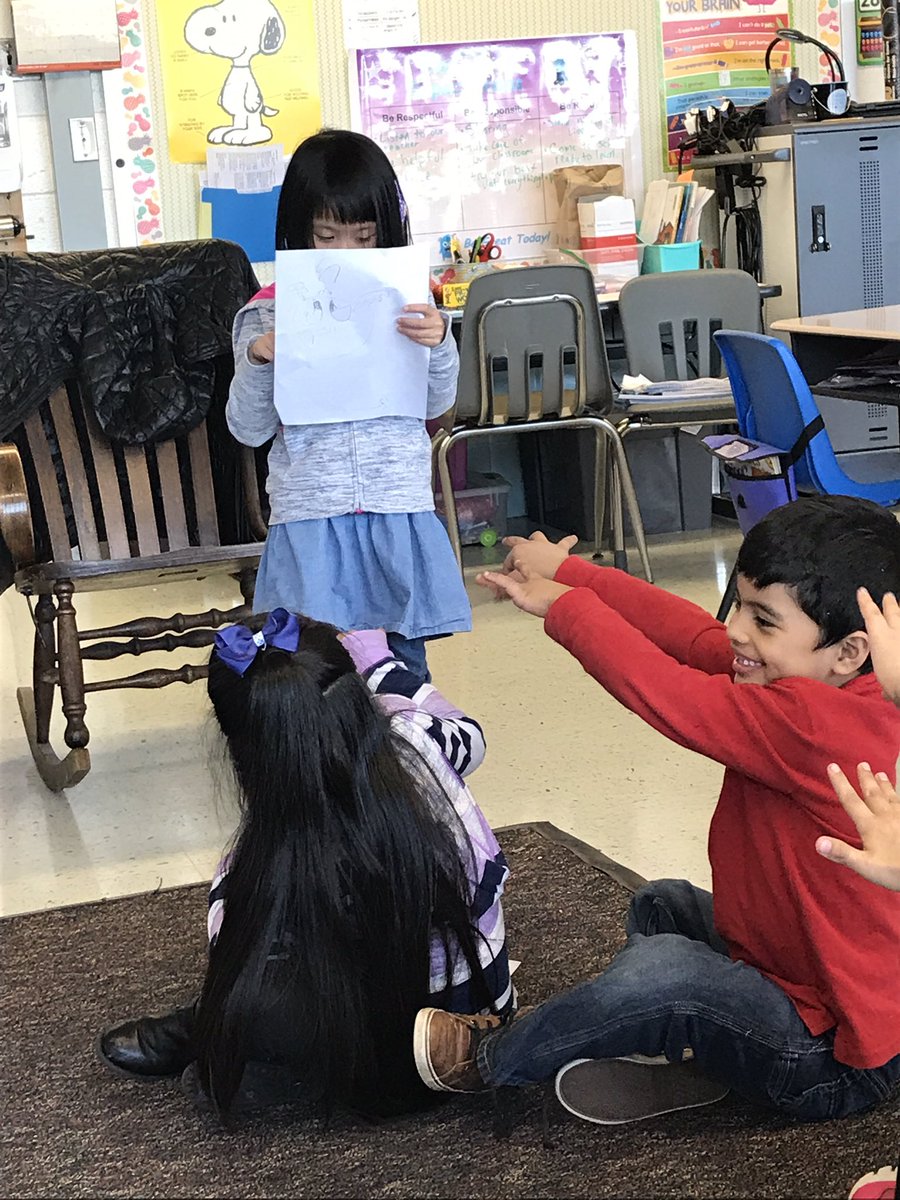 MrsMurphyinLCPS's tweet photo. Seeing my kids encourage each other to be brave and strong when sharing their work makes my heart happy! #HornetsDeserveIt19 @SullyES_LCPS @SullyHornets https://t.co/0Zs0VMkIlB