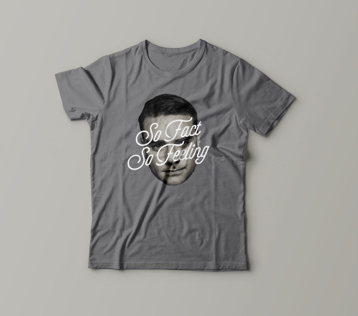 moshebien's tweet photo. I think I'm gonna start a clothing line using some of the best phrases from @benshapiro's podcast. #sofreshsoface https://t.co/6flKlfzQcO