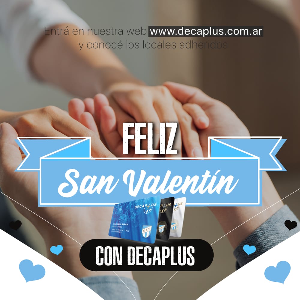 ATOficial's tweet photo. #Decaplus 💳
¡Si sos socio del Gigante del Norte, conseguí tus descuentos! ¡Disfrutá, regalá y enamorá con Decaplus! Solo presentando tu carnet y tu DNI en los comercios adheridos!!
Entérate todos los beneficios en nuestra Web >> https://t.co/DYOaunDPyT 💻
#VamosDecano 💪💙 https://t.co/23bvqRd38s