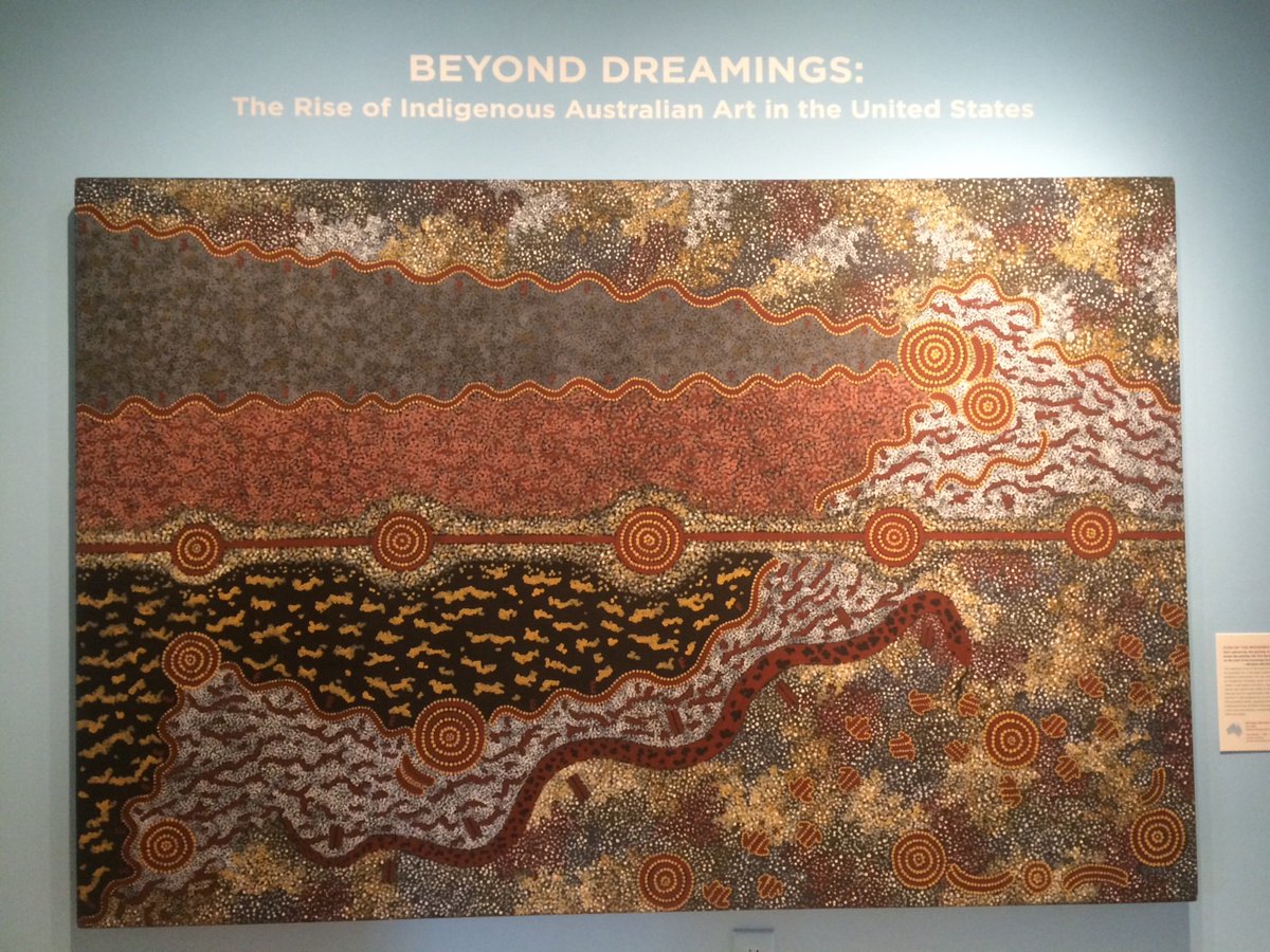 Great day at #KlugeRuhe with our interdisciplinary class looking at aboriginal art and how history and culture meets protest <a href="/DrJesseTurner/">Jesse Turner</a> <a href="/ahs_TEAMs/">AHS TEAM Program</a>
