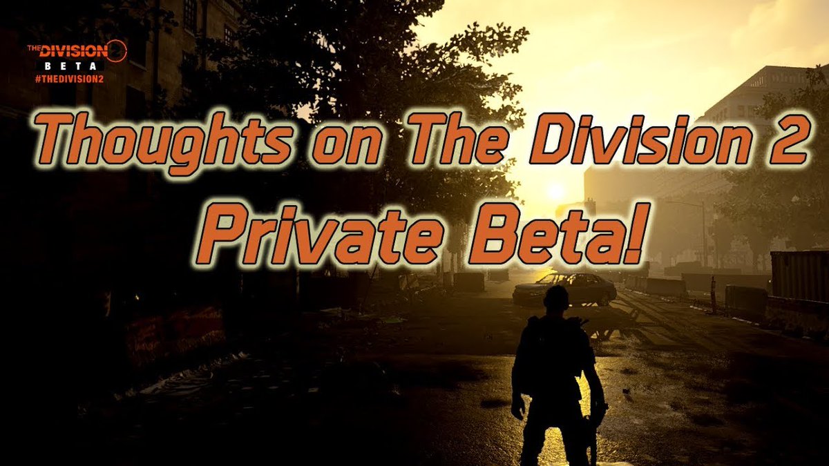 New video!! 📺 The first one with my own voice, broken English & bad pronounciation! 🤣 Impressions on #TheDivision2 Private Beta. 😎 Video: youtu.be/klgvqBYKK8I 👈 If you enjoy, like & subscribe, that helps a lot! 🙏 #TheDivisionPrivateBeta #SmallYoutubers @SubscribeCC