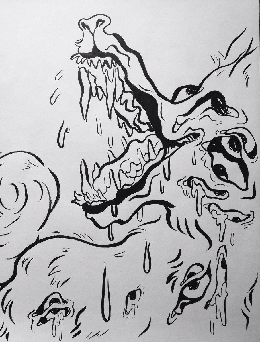 Finally had some time to do some ink drawing