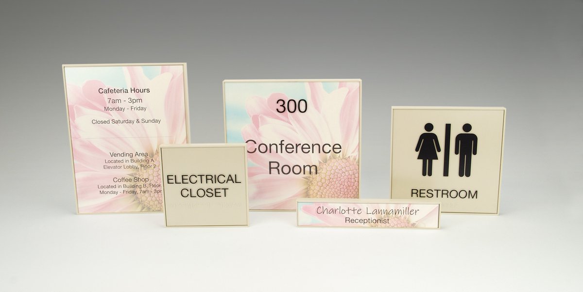 Identity_Group's tweet image. On a budget? The Snap Plate System is cost-effective and allows for changeable paper inserts. #InteriorSign
bit.ly/2DhllAd
