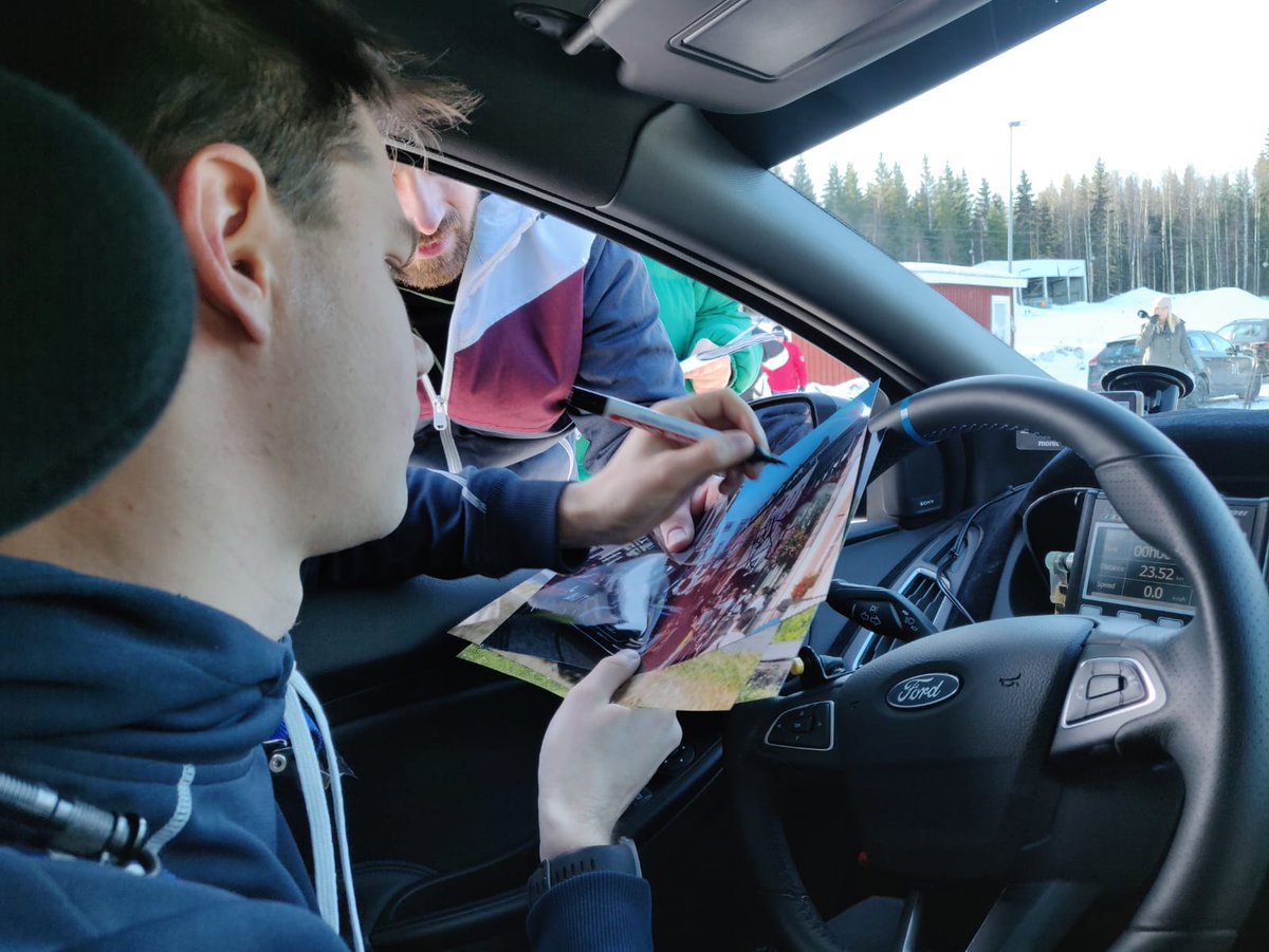 OpensTightens's tweet photo. #WRC #RallySweden Day2 Recce
feat. #Mads #Torstein #Teemu #JML #Miikka and #Séb #Daniel
Pics @TorsteinEriksen @TeemuSuninenRac @JariMattiWRC & @DanosElena https://t.co/b0yfQ5gevL