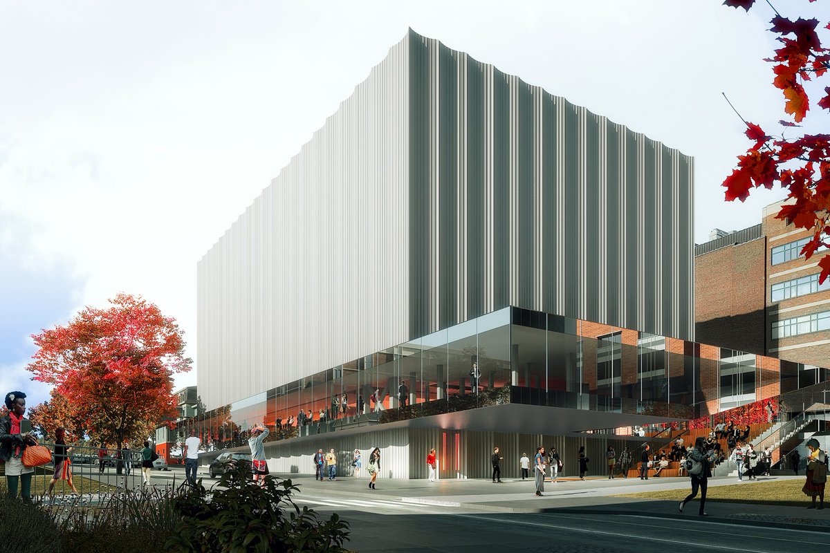 .@BrownUniversity Performing Arts Center by @rexarchitecture. bit.ly/2Sxz8M5 https://t.co/6HoXCe9QbX