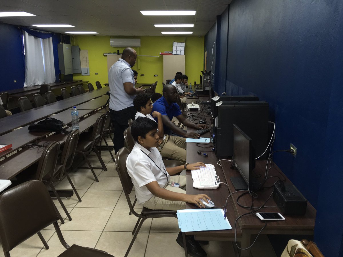 CafeHuggins's tweet photo. Right now we’re at Presentation College in Chaguanas with The Grear Esports Academy. https://t.co/X0trf85lnv