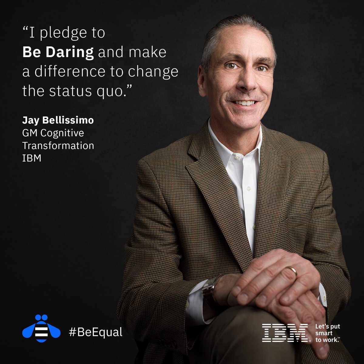BellissimoJay's tweet photo. Enjoying the opportunity to be part of ibm’s #beequal campaign https://t.co/6nx3UnGJdn