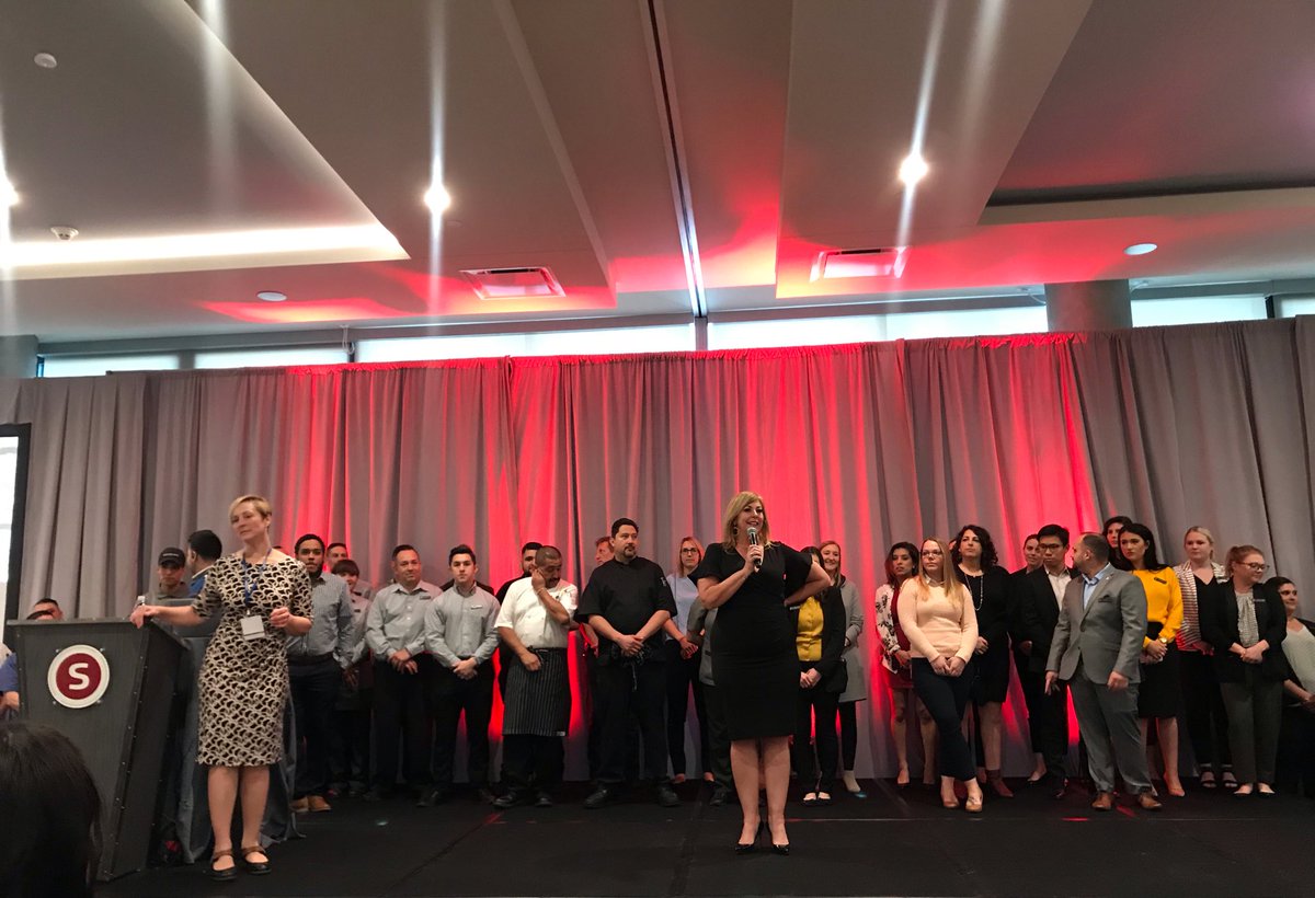 Wow! Everyone giving a round of applause to the village it takes to run a conference. A big thanks to the Intercontinental San Diego!