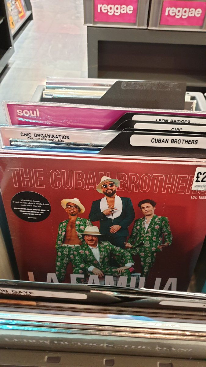 Was looking in the Soul section &amp; look who I found. #AllowIt <a href="/cubanbrothers/">The Cuban Brothers</a>
