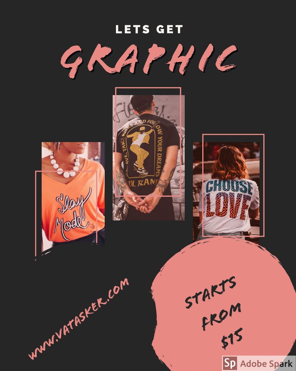 TaskerVa's tweet image. Get awesome Graphics for your website, package or E-books.
Starts from only $15.
Visit vatasker.com now!

#graphicdesign #graphicdesigner #webdesign #animation #gif #logodesigns #vatasker