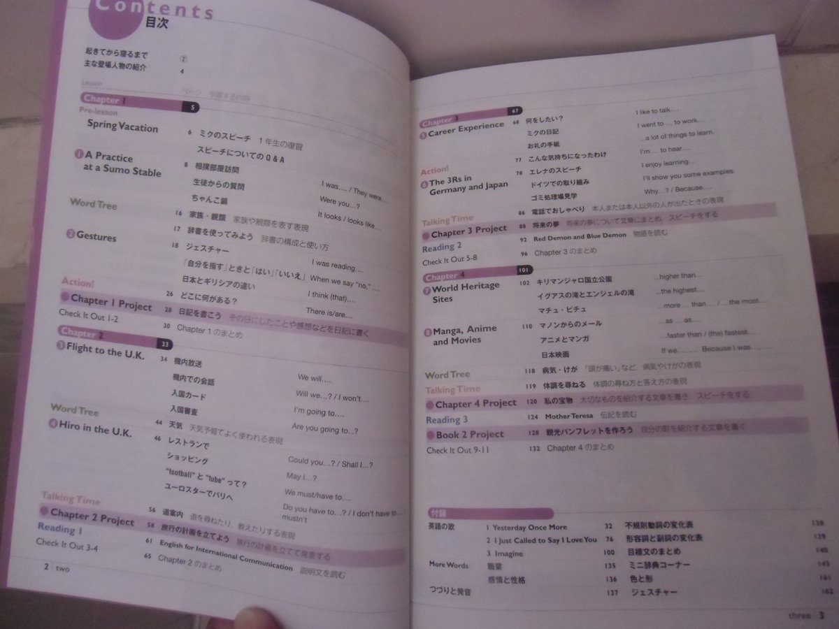 中学英語教科書を読みなおしてみよう Total English 中２編 Togetter