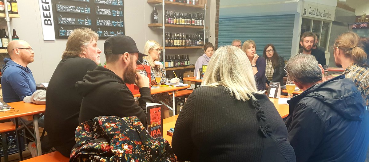 ThatBeerPlaceHQ's tweet photo. This evening we hosted a get together between CWaC &amp; #Chester creatives to discuss opportunities in the new Northgate Phase 1 (inc. the new @ChesterMarketCH). Great to hear such passion for the City &amp; a wealth of great ideas #RenewChester #MakeChester https://t.co/9fuYzcZu27