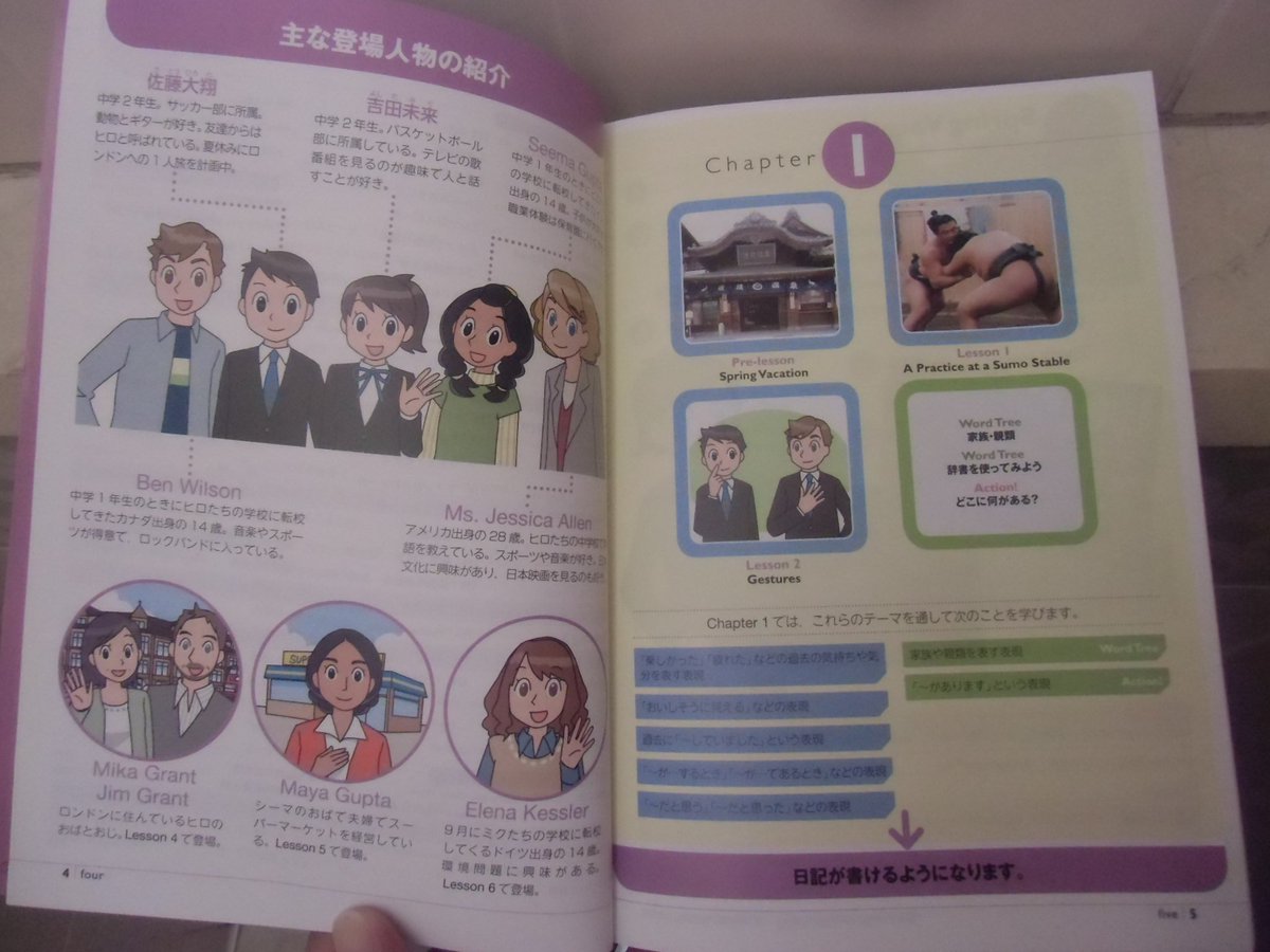 中学英語教科書を読みなおしてみよう Total English 中２編 Togetter