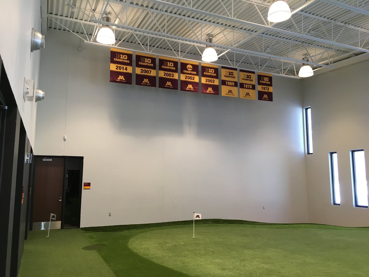 GopherMGolf's tweet photo. Banners are up at the Mooty Golf Facility! https://t.co/sQifpP5lwQ