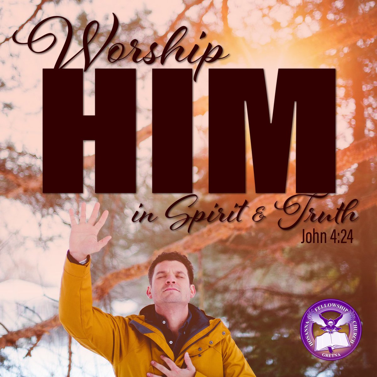 hfc_gretna's tweet image. Worship God in spirit and truth. #ToGodBeTheGlory #TrustGod #TrustGodsWord #JesusIsLord #PraiseHIM #TheMostHigh #SovereignGOD #HolyBible #HaveFaith #MoveMountains #JesusSaves #hfcgretna