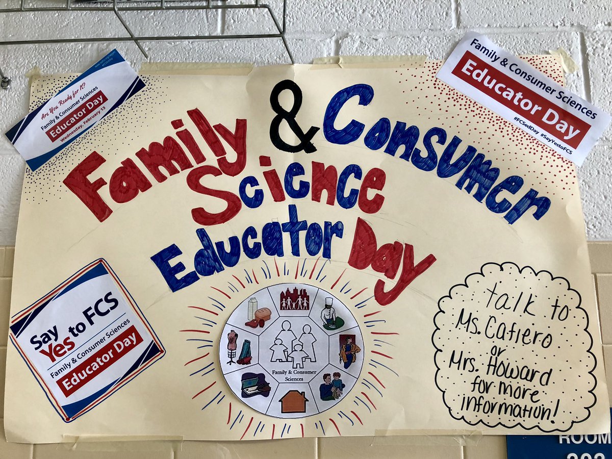 RHS_Foodie's tweet photo. We had an amazing day at RHS #NJ on our very special #FCSEducatorsday #SayYestoFCS @aafcs @NationalFCCLA https://t.co/opMD3PiRQE