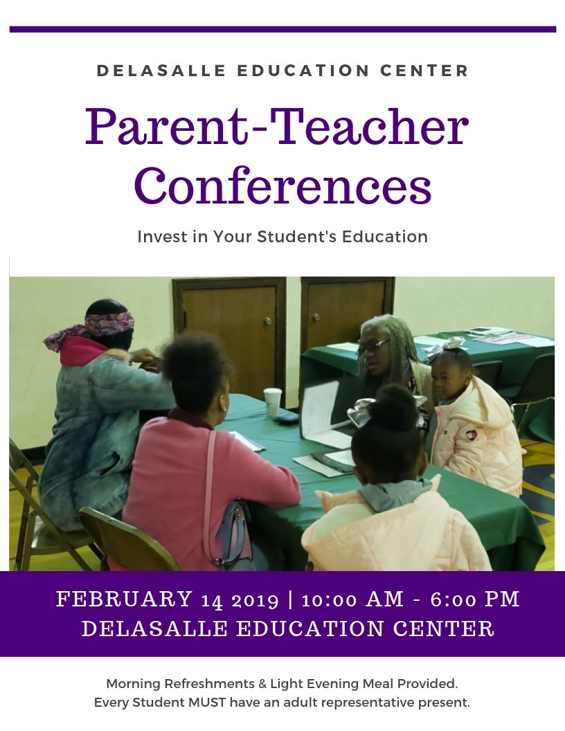 MCPSA (@mocharterschool) on Twitter photo <a href="/DeLaSalleCenter/">DeLaSalle Charter High School</a> Parent-Teacher Conferences are tomorrow from 10 AM - 6 PM. #MOChartersWork <a href="/DeLaSalleCenter/">DeLaSalle Charter High School</a> Parent-Teacher Conferences are tomorrow from 10 AM - 6 PM. #MOChartersWork