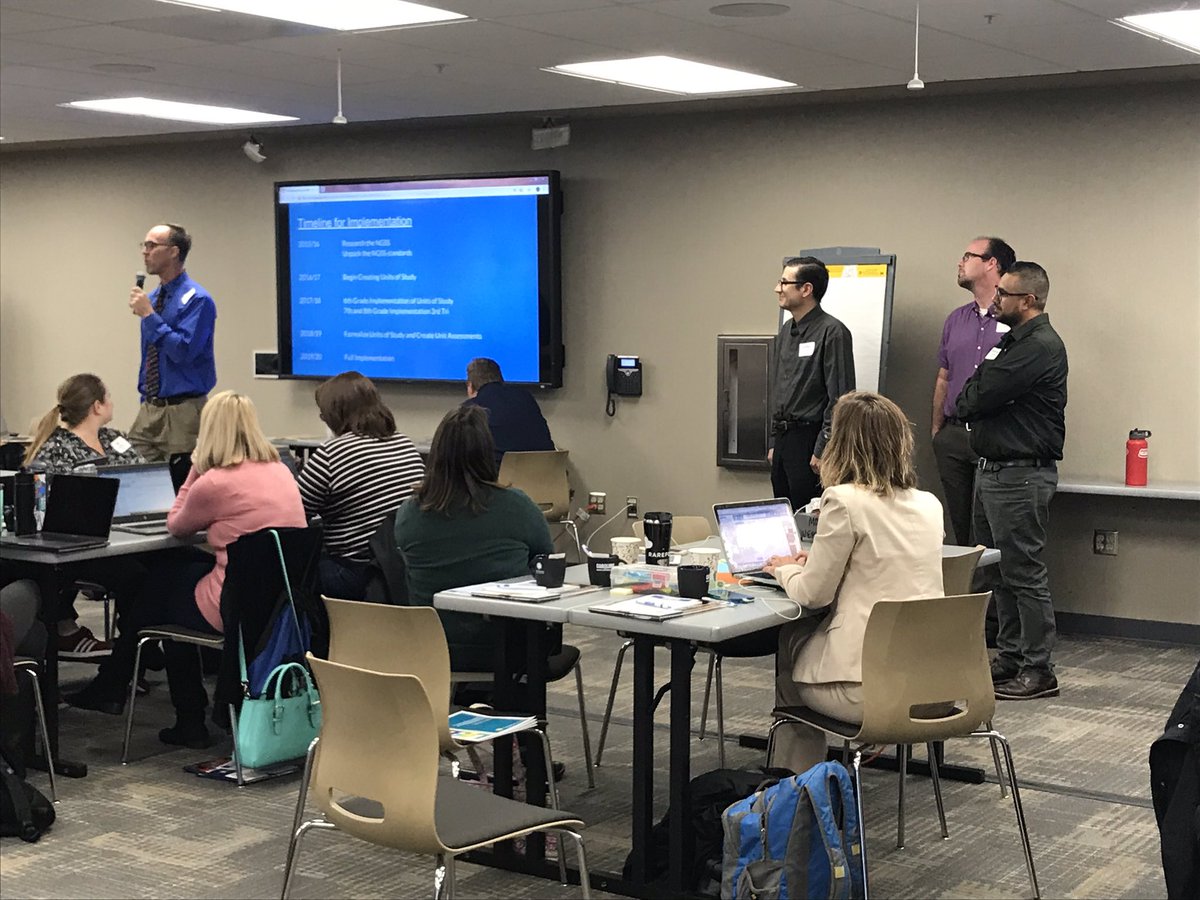 cvhernandez1's tweet photo. Kudos to our Ethan A. Chase Science Department for being invited to speak at the RCOE District Science Leadership CoOp to share the great work that they have done with NGSS Units of Study and Assessments. #RomoGrows https://t.co/zjZpnVaLuF