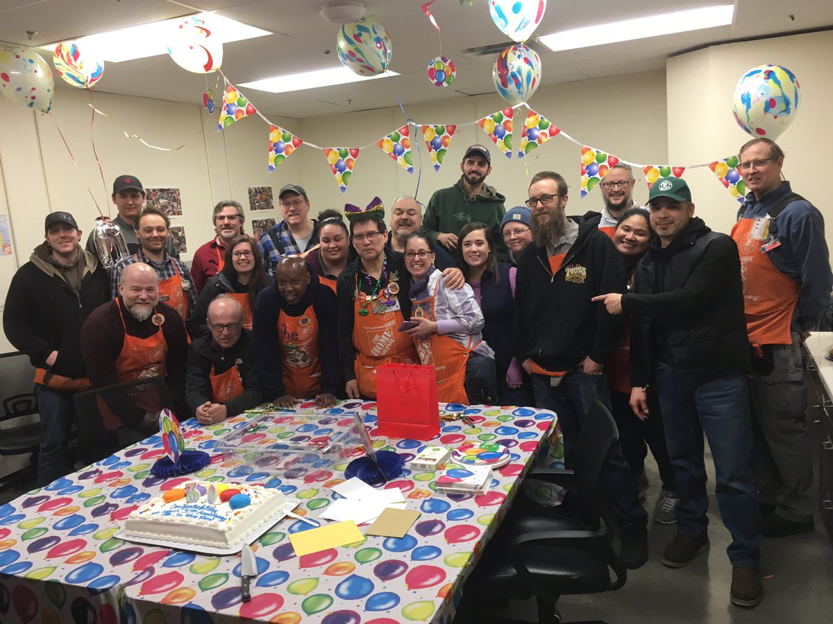 CONGRATULATIONS!! To Specialty Supervisor Glenn for 30 YEARS with Home Depot!! Glenn is a WORLD CLASS leader every day!  <a href="/jenny_helme/">Jenny Helme</a> <a href="/AkinsMel/">Mel Akins</a>