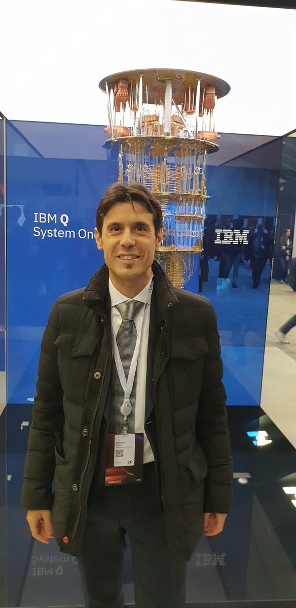 GianlucaGuasti's tweet image. LIVE Experience Innovation !!! IBM Q System ONE, the first Quantum Computer. #innovation  #future #ComputerGross #Think2019 #IBM @IBMItalia @franciteu