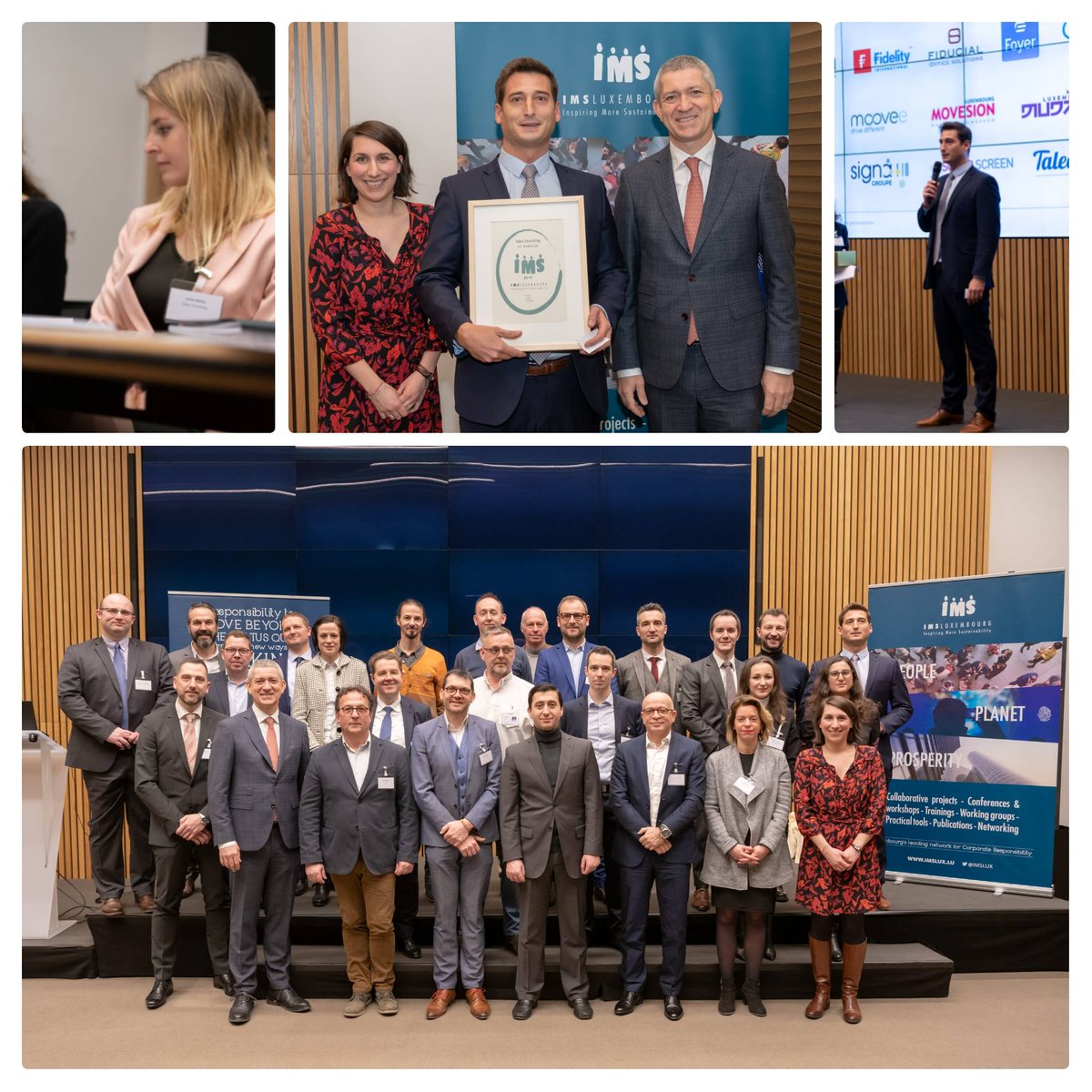 TALEO_GROUP's tweet photo. #TALEO_GROUP @imslux Taleo was glad to participate to the IMS meeting #csr #people #planet #prosperity https://t.co/flCVRWs6iw