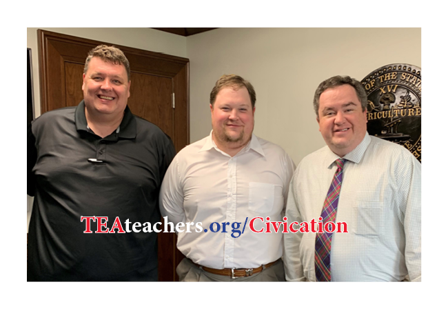 TEA_teachers's tweet photo. "Civication allowed me to discuss issues impacting our profession with lawmakers. My representatives were receptive to our ideas and we had a great dialogue!" said Jason Moore, Washington EA member. SIGN UP for #TEACivication TODAY: https://t.co/uQ7TnofiZh https://t.co/KJowkrhLm8