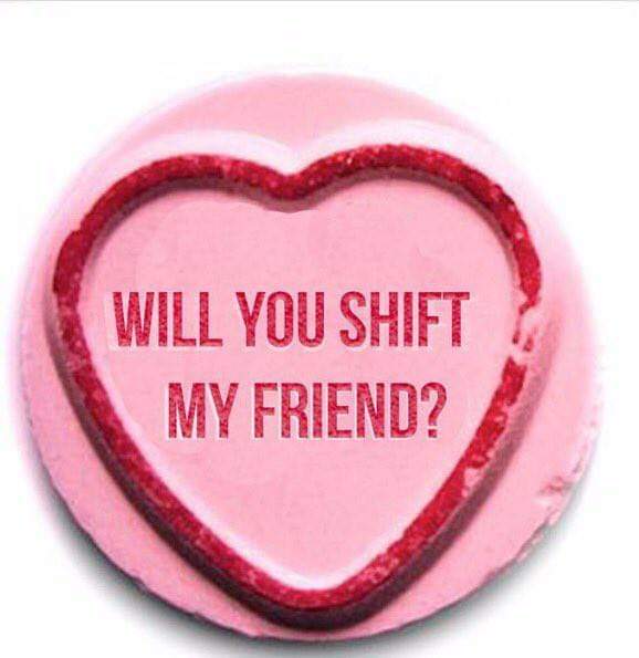 theshebeen's tweet photo. Is the word "shift" still used?! 😂 #ValentinesDay https://t.co/RUZQwOZgVS
