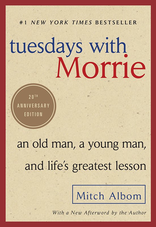 shaw_ally08's tweet photo. I’ve been challenged by @Abby_Shaw7 to post the cover of a book for 7 days (no explanation/just cover). Day 2 is “Tuesday’s With Morrie” by Mitch Albom. Today I challenge @MsDayPHS to post a book cover for the next 7 days &amp; challenge 7 others #PiketonPride https://t.co/Jf2A2sTqRk