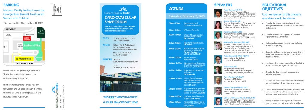 whatsapacemaker's tweet photo. Many Thanks to the Faculty of the 2019 LRH Cardiovascular Symposium https://t.co/VOJfleke3h https://t.co/DpZm4sQjR7