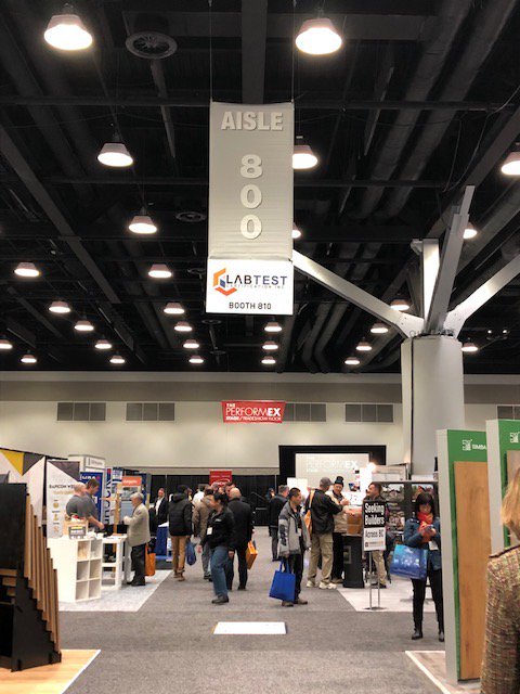 LabTestCert's tweet photo. Day 1 at Buildex Vancouver is under way and a busy one already. Join us at Booth #810 for test demonstrations and a treat.
#buildexvancouver #Buildex2019 #LabTest #FireTesting #Fenestration https://t.co/AvN0TXTZTf