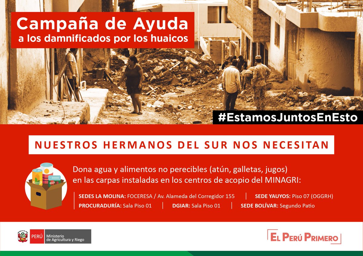 rediagro's tweet photo. ¡AYUDA HUMANITARIA!
Nuestros amigos del SUR nos NECESITAN https://t.co/M7i9PKULm8