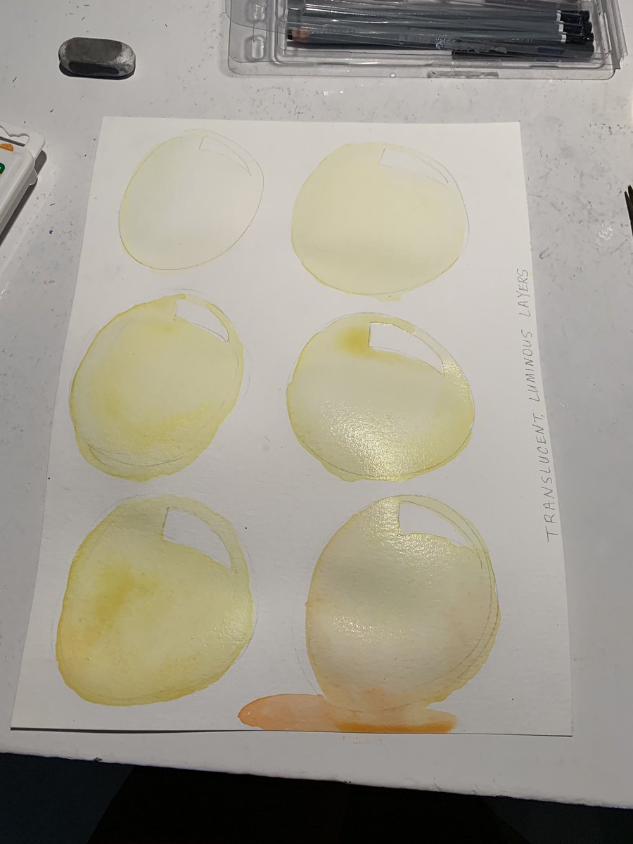 KristenHeffern's tweet photo. BHS staff creates!! Huge thank you to @PJGoepfert for introducing us to spheres, charcoal, shading and watercolor. Can’t wait to learn more from the best! #artmoment #adultslearnnewthingstoo https://t.co/Zn2V7NRN6Y