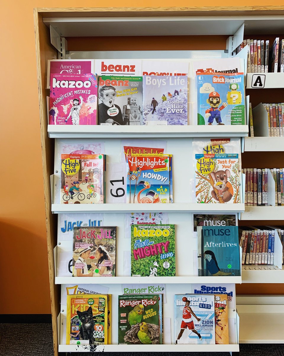 February’s #justreadppl theme is Magazines! Check out the #magazines for kids! ⭐️ 📚 Read with us! bit.ly/2RGbaJh #magazinesforkids #phoenixpubliclibrary #phx