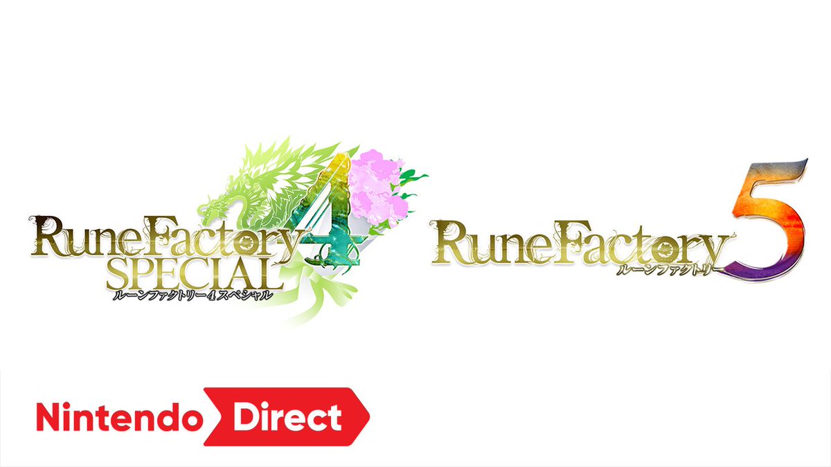 任天堂株式会社 心震える冒険ファンタジー再び Nintendo Switch ルーンファクトリー4スペシャル は7月25日発売 さらに Nintendo Switch ルーンファクトリー5 の制作も決定 Nintendodirectjp T Co Orwanl4sb9 T Co K1xyrrzazl 任天堂株式会社 心震える冒険ファンタジー再び Nintendo Switch ルーンファクトリー4スペシャル は7月25日発売 さらに Nintendo Switch ルーンファクトリー5 の制作も決定 Nintendodirectjp T Co Orwanl4sb9 T Co K1xyrrzazl