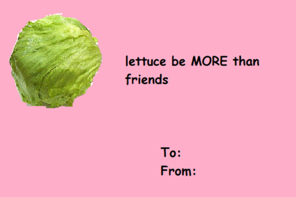 SouthernValley's tweet photo. Y'all. 

These vegetable-based Valentine's memes are just too appropriate for the upcoming holiday. Please distribute freely to all you truly love. 

#punnyhumor #trueloveinvegetableform https://t.co/yHxlh6Qhwv
