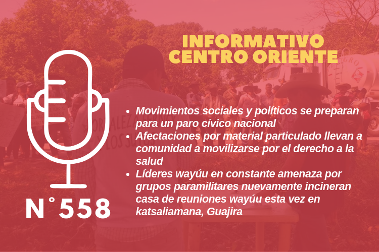Desde el Centro Oriente colombiano, presentamos los hechos que son noticia en nuestro territorio y más allá de las fronteras con el #InformativoCentroOriente, otra visión de la realidad y la cotidianidad #ICO558 trochandosinfronteras.info/informativo-ce…