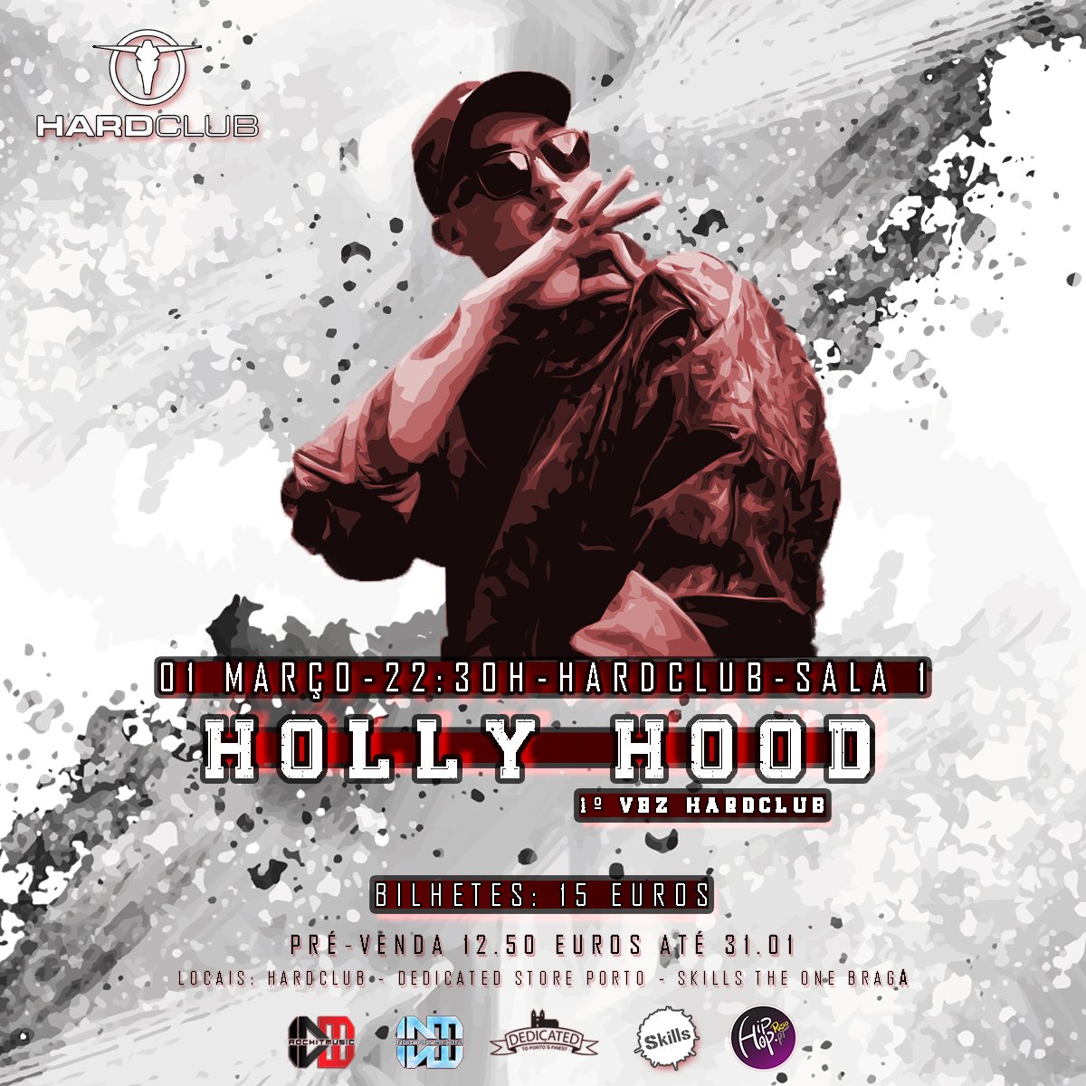 Sacik_Brow's tweet photo. Estamos com HOLLY HOOD dia 1 de Março no HARDCLUB. É a sua primeira vez nesta sala mítica do #porto. Os Portuenses estarão preparados para o estrago que vai ser? 😉😉

Booking/management: 
sacik_management@hotmail.com https://t.co/JQgfPKzBHA