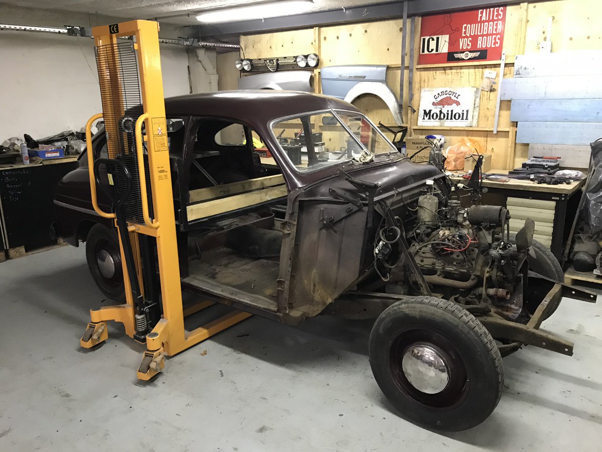 Berucci_Garage's tweet photo. Enfin un peux de mouvement sur ce projet de longue durée!! Bientôt l’extraction du moteur                                   #ford #v8 #restauration #berucci #panda2roues https://t.co/xvVjltlmWU
