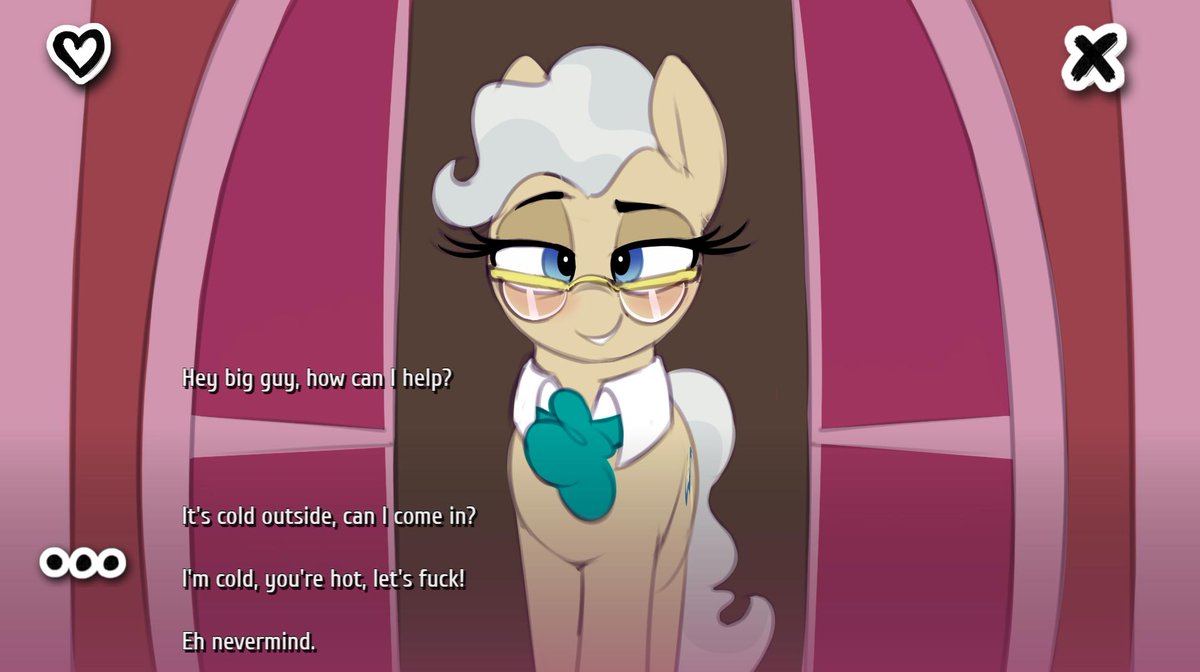 PonyArtPacks's tweet image. Demo version of our art pack is now available! 
winterwarmup.ponylogic.com  

We are very excited to show off how we made our pack, since there's not another art pack that has done this! @twiren_arts did all the coding for this, and @Hioshiru and @Kejzfox made the map.

 #nsfw #pony