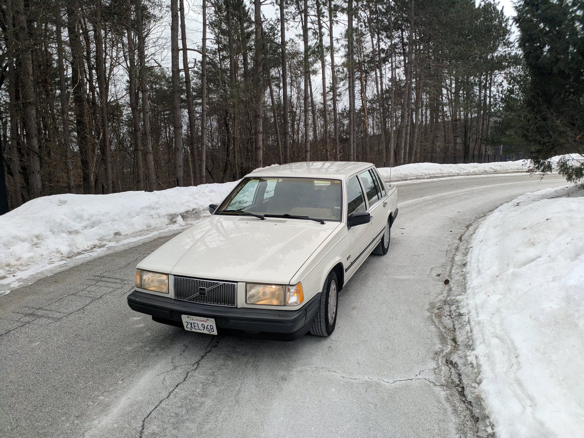 thealso's tweet image. Final Post: The Great White Swedish Whale sold less than 24 hours after going on Craigslist.

It had a few little glitches on its way west but it was probably the nicest second hand car I ever bought. I hope the new owner appreciates what a wonderful machine it is #BjornInTheUSA