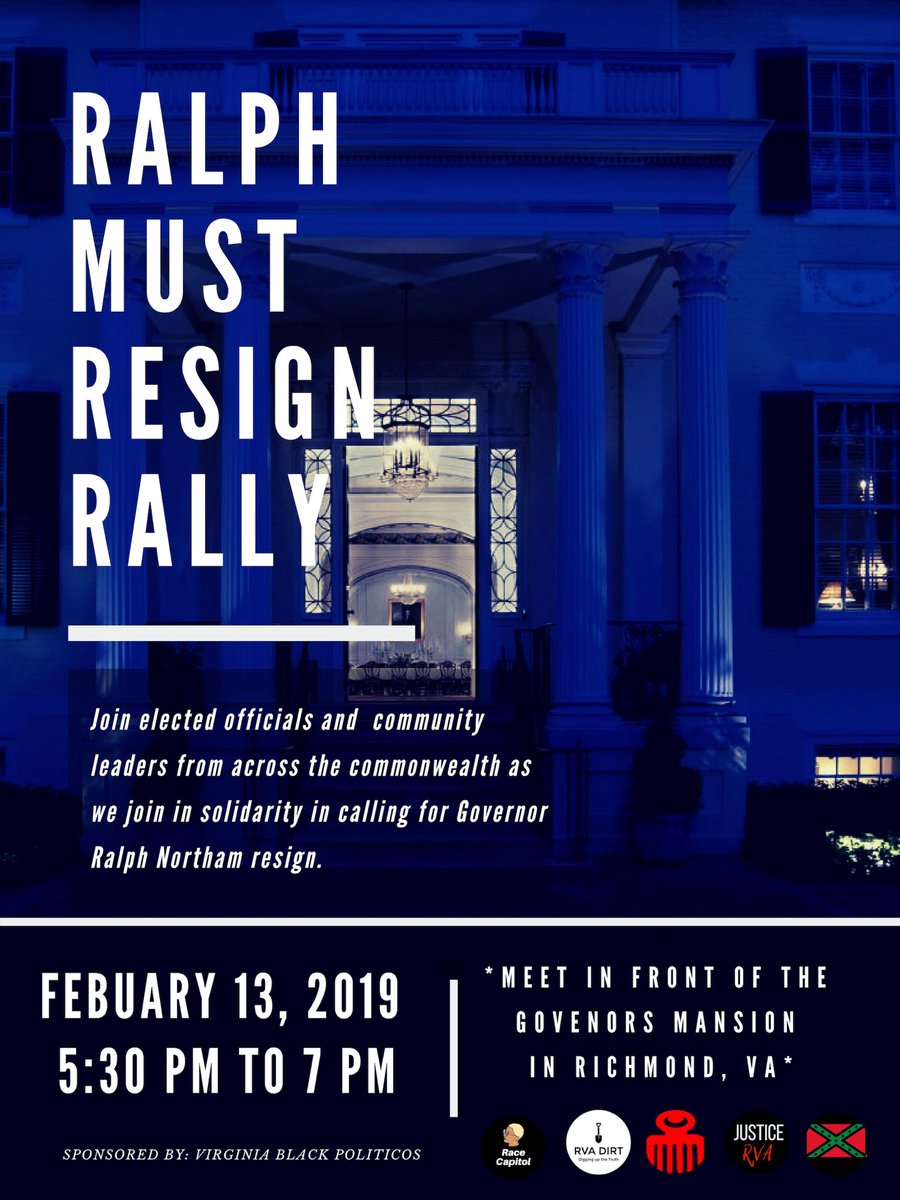 RVAdirt's tweet photo. Starting off at the Ralph Must Resign Rally. #NorthamResign #ResignNortham #ByeRalph 🧜🏻‍♀️ https://t.co/JC0Nxtn4bN