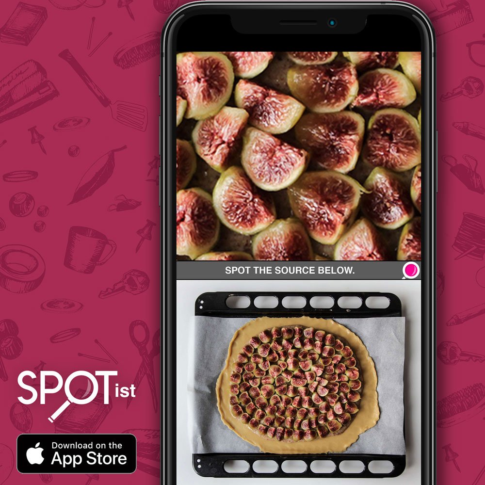 spotist_game's tweet photo. Can you spot the SOURCE of the top image? This exact photo will be in tonight's CHALLENGE GAME at 10PM EST. #spotthedifference #gamer #game #games #puzzle #puzzles #photography #fig #figpie #pie #tart #torte #fruitpie #baking #dough https://t.co/5cRaM1X50k
