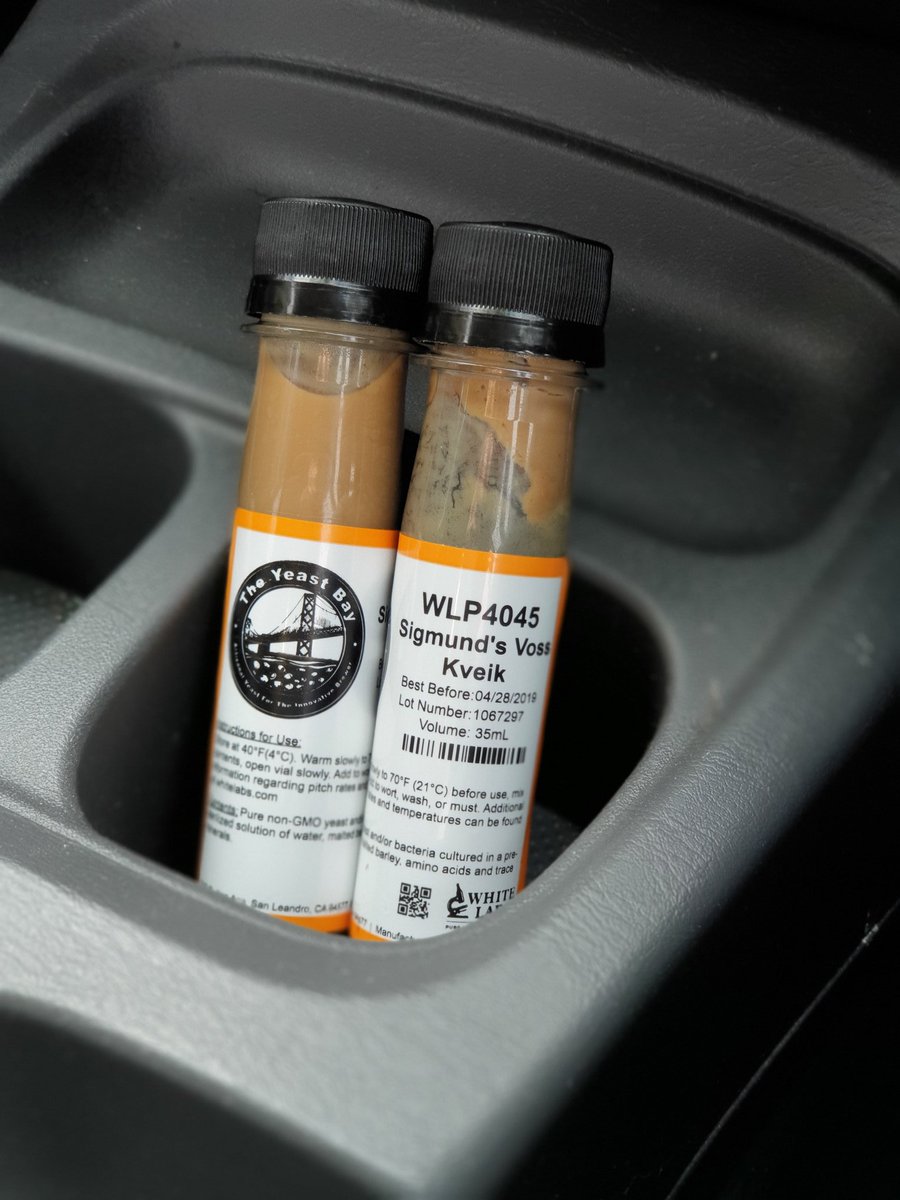 Picked up some new yeast to play with. Pretty excited about this one.