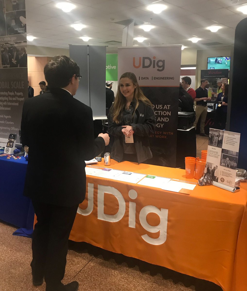 UDigTech's tweet image. Thanks to all the @VCUENGR students who visited our booth at the Engineering Internship and Career Fair! #VCU #techinterns