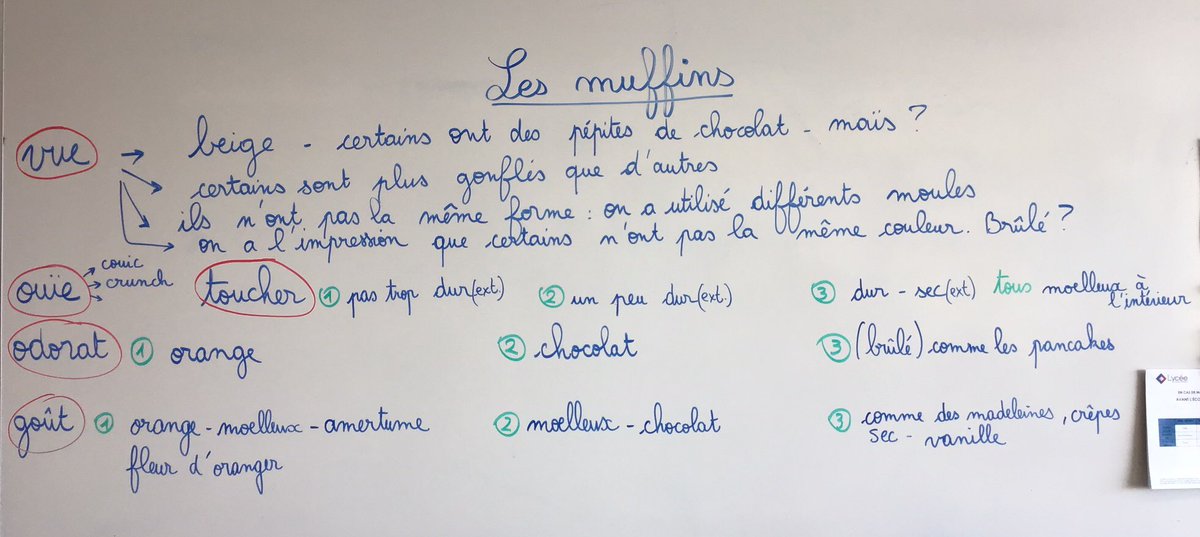 YYC_ce2's tweet image. #ClasseDuGout
La semaine dernière, nous avons préparé des muffins à la vanille, à l’orange et aux pépites de chocolat.
Voici notre dégustation.
La maîtresse pour la classe