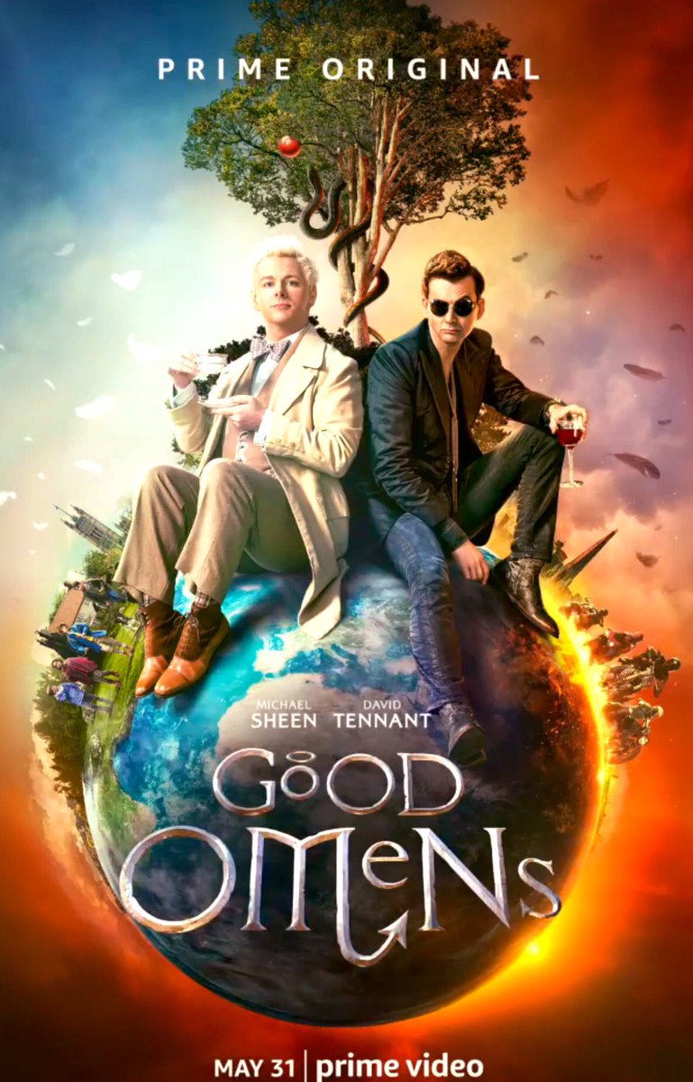 New artwork from Good Omens