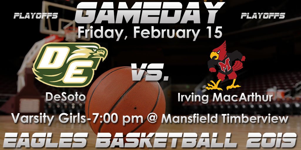 desotoisdeagles's tweet photo. Spring Sports Fever is in full effect in DeSoto! Check this week's upcoming matchups for your DeSoto Eagles! https://t.co/sJFkEc4SsD