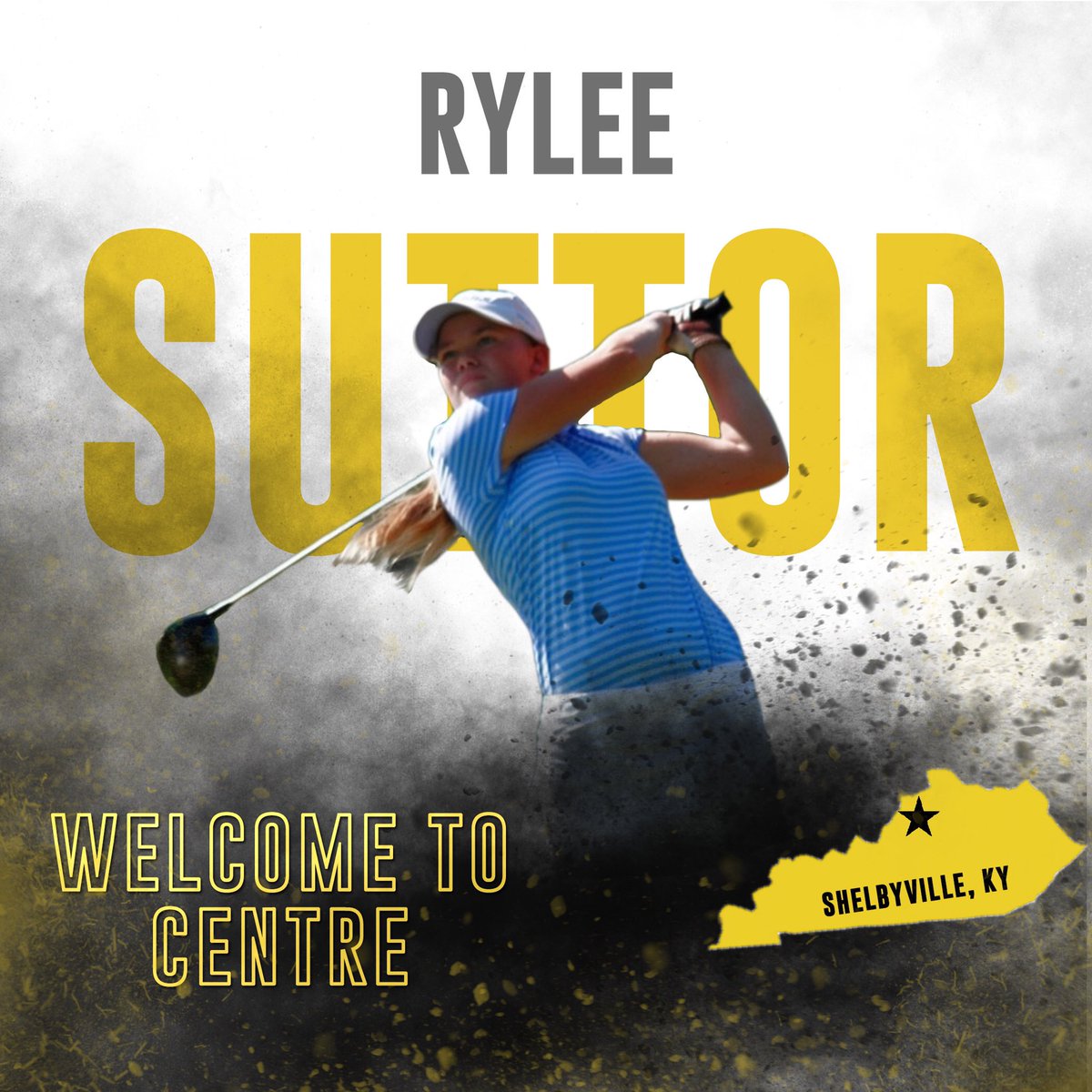 centre_wgolf's tweet photo. ⚠️FUTURE COLONEL Alert⚠️ Please join us in welcoming Rylee Suttor from Shelbyville, KY to the #Centrewgolf family! #2023 #GoldRush #T·E·A·M https://t.co/wtkMgO24k1