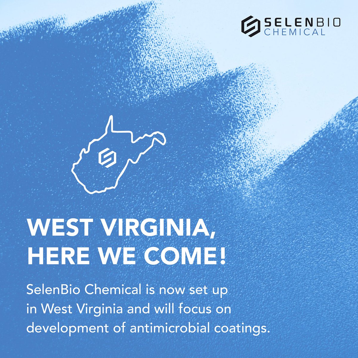 SelenBio's tweet photo. We're excited to announce an expansion into West Virginia, where we'll be focused on the development of new antimicrobial coatings that use SELDOX® technology. There are so many possibilities!
#SELDOX #AntimicrobialTechnology #WeAreExcited #WestVirginia #SelenBio https://t.co/qBprpW031S